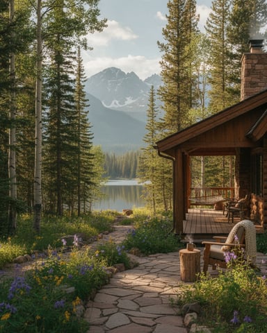 Mountain Views and Quiet Surroundings