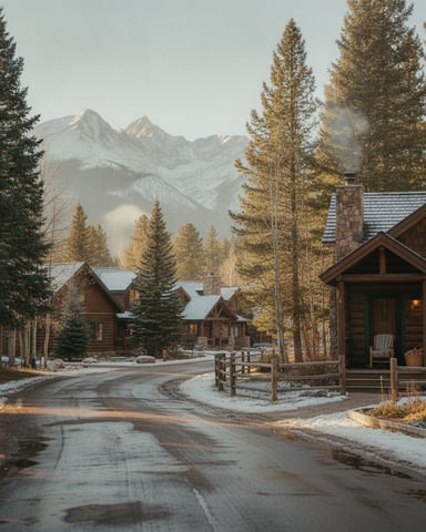 Authentic mountain towns